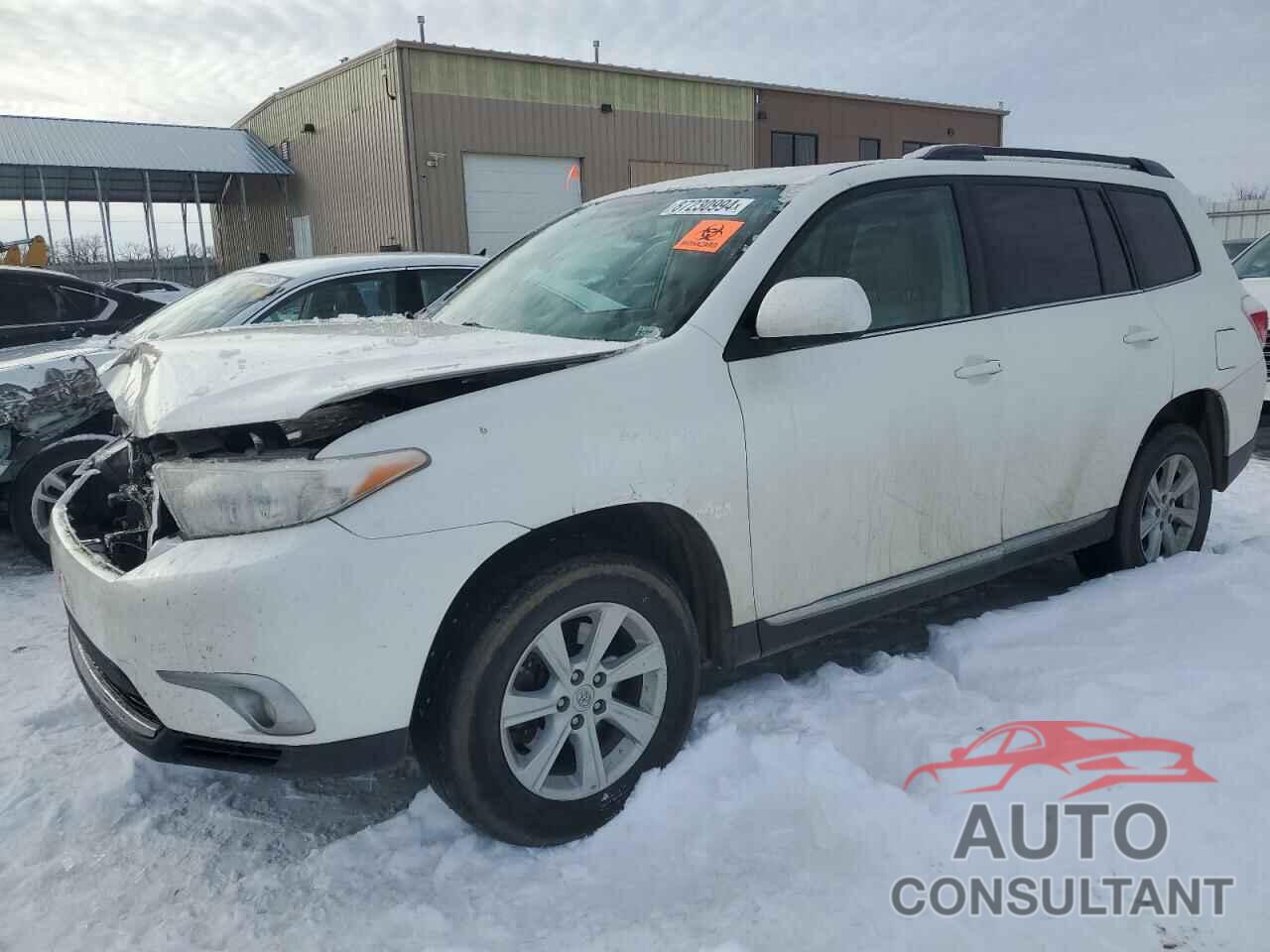 TOYOTA HIGHLANDER 2013 - 5TDBK3EH8DS245554