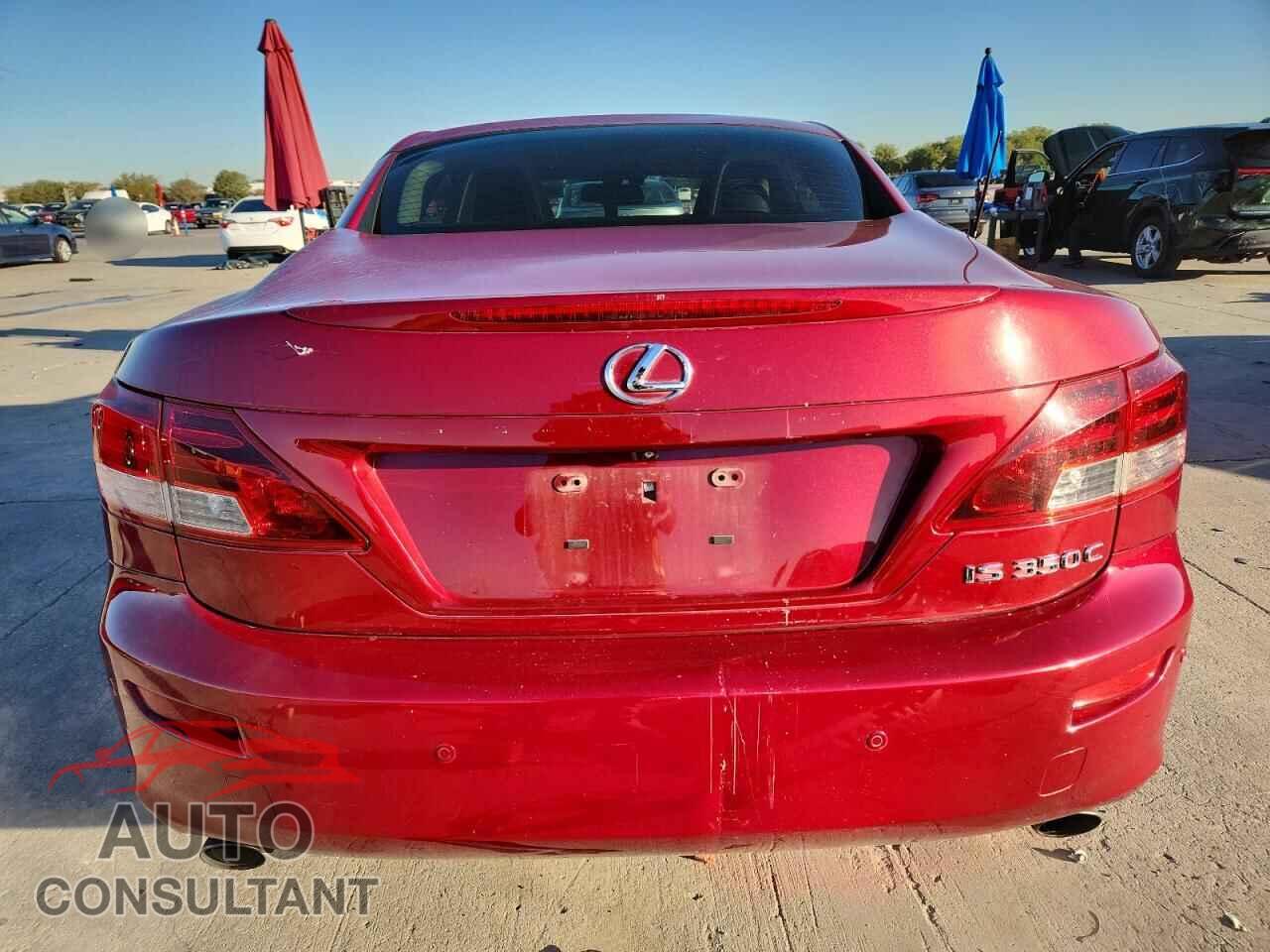LEXUS IS 2013 - JTHFE2C28D2509122