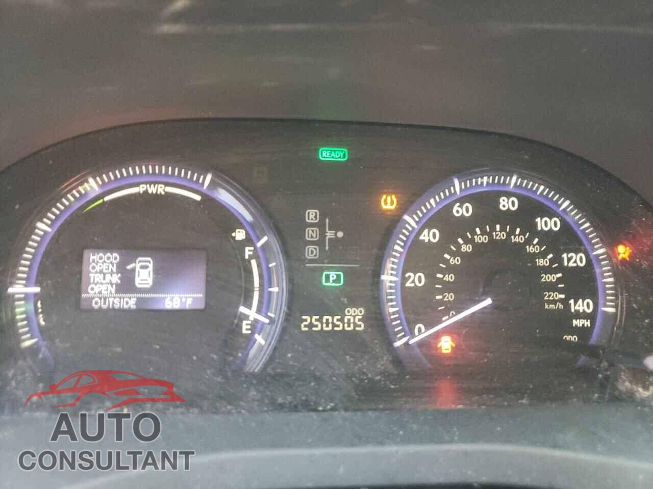 LEXUS HS 2010 - JTHBB1BAXA2007265