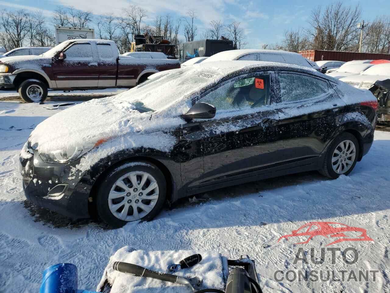 HYUNDAI ELANTRA 2013 - 5NPDH4AE0DH205497