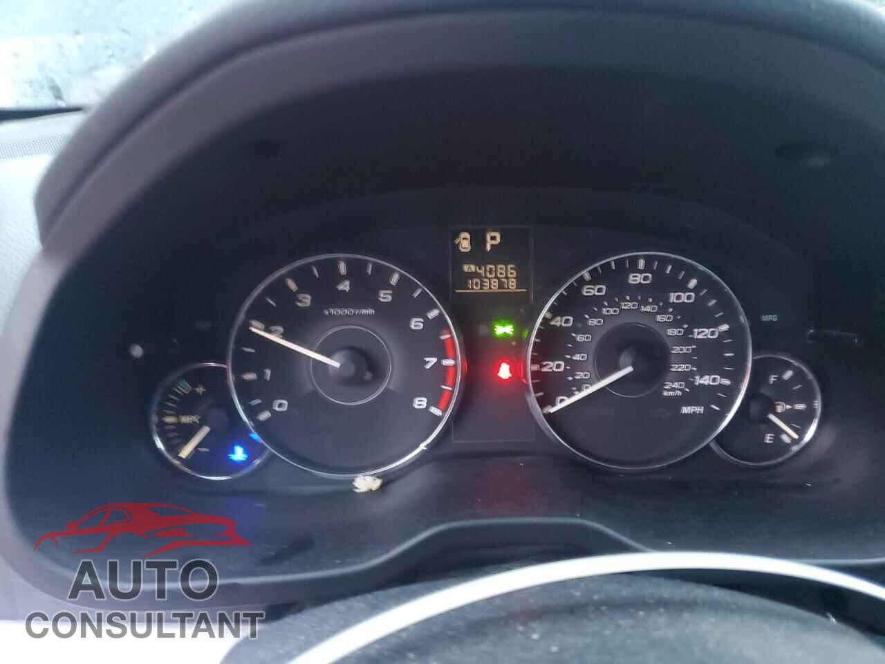 SUBARU OUTBACK 2012 - 4S4BRBGC8C3278217