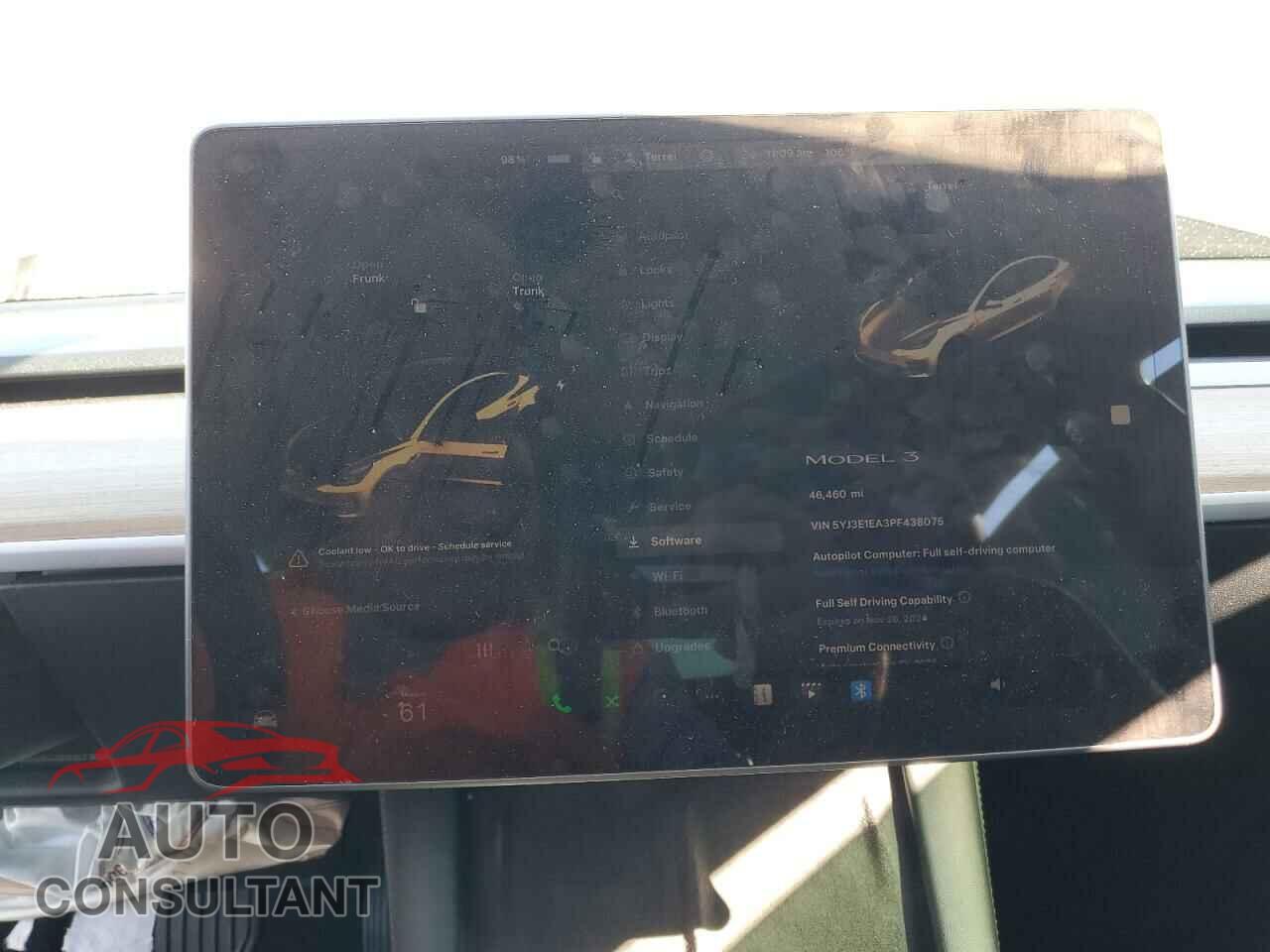 TESLA MODEL 3 2023 - 5YJ3E1EA3PF438075