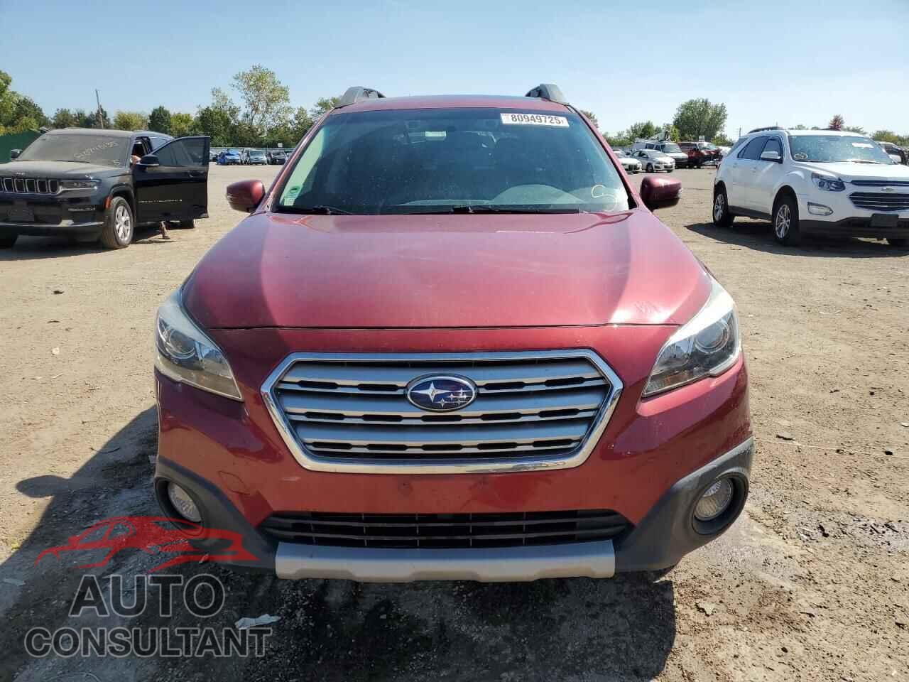 SUBARU OUTBACK 2016 - 4S4BSBNC7G3245917