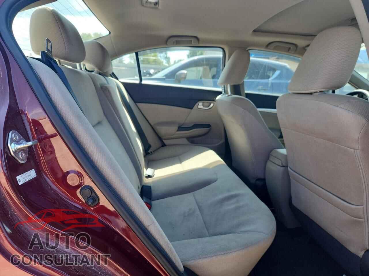 HONDA CIVIC 2013 - 2HGFB2F8XDH538639