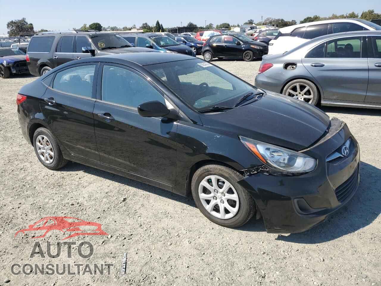 HYUNDAI ACCENT 2013 - KMHCT4AEXDU446219