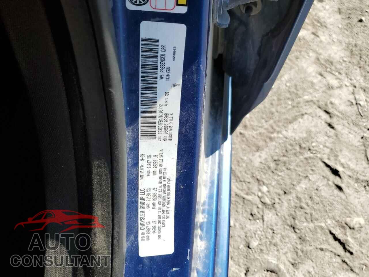DODGE AVENGER 2010 - 1B3CC4FB4AN103772