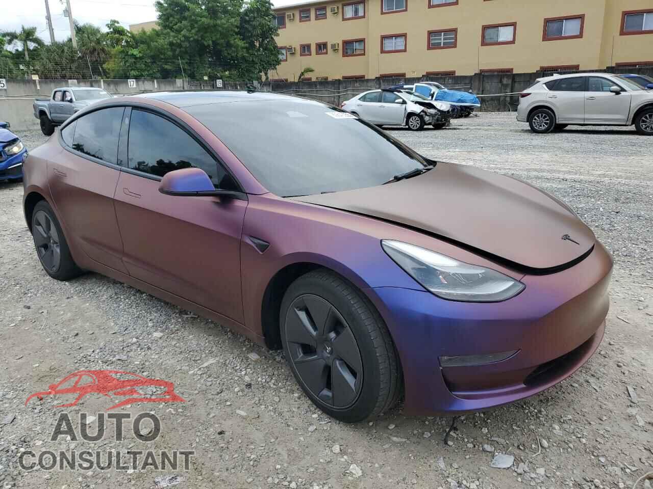TESLA MODEL 3 2022 - 5YJ3E1EB8NF345865