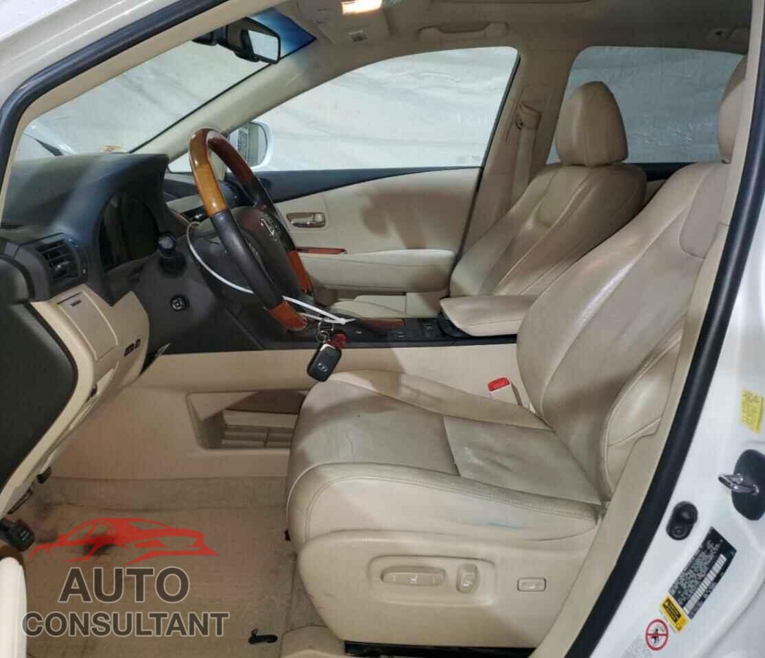 LEXUS RX350 2010 - 2T2BK1BA3AC073574