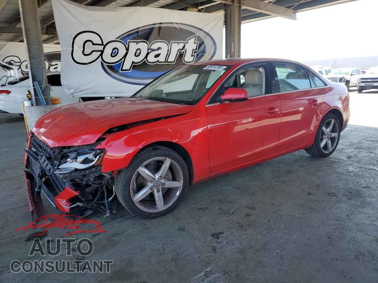 AUDI A4 2011 - WAUKFAFL3BN025797
