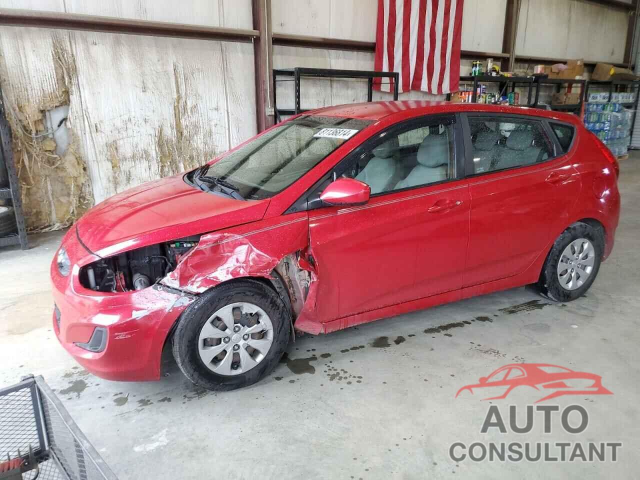 HYUNDAI ACCENT 2017 - KMHCT5AE6HU324033