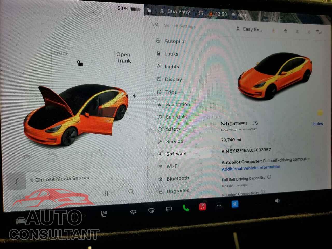 TESLA MODEL 3 2018 - 5YJ3E1EA0JF003957