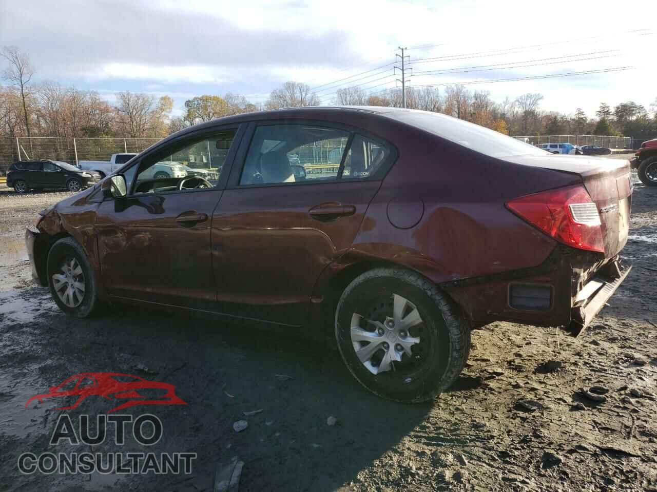 HONDA CIVIC 2012 - 2HGFB2F57CH584708