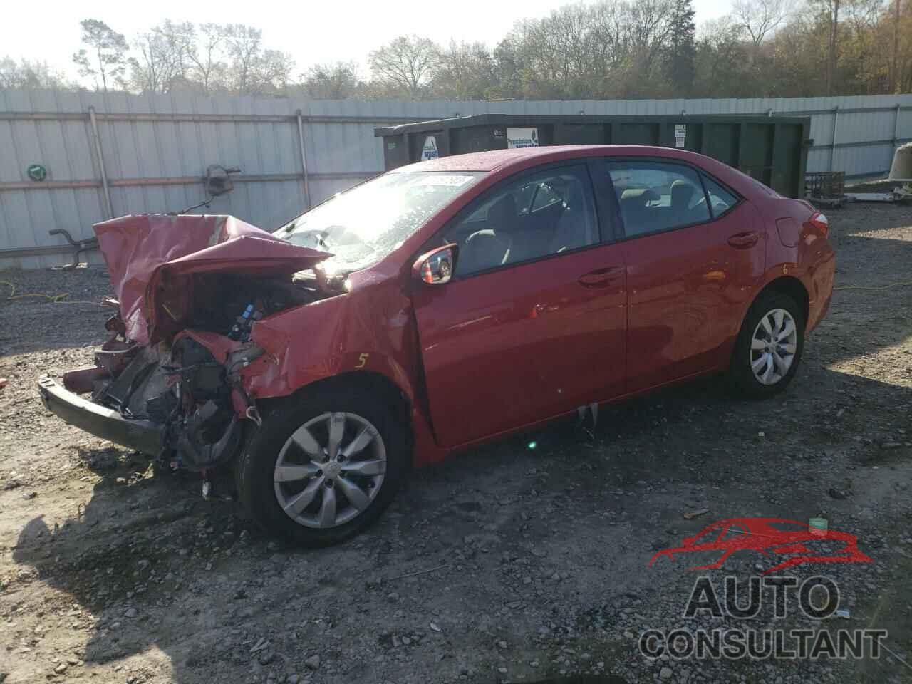 TOYOTA COROLLA 2016 - 2T1BURHE6GC649089
