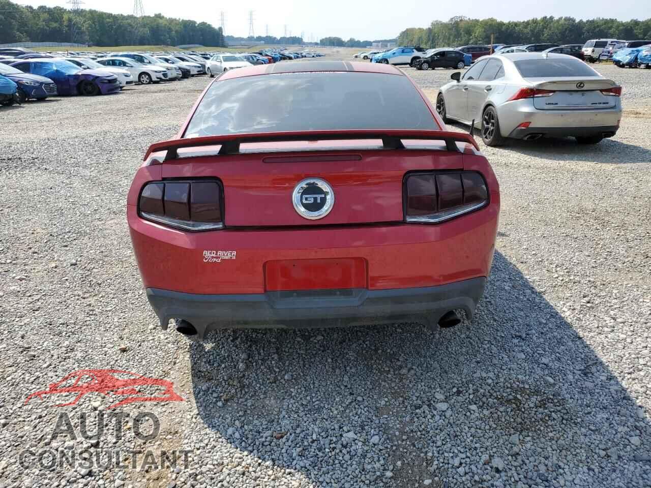 FORD MUSTANG 2012 - 1ZVBP8CF3C5257726