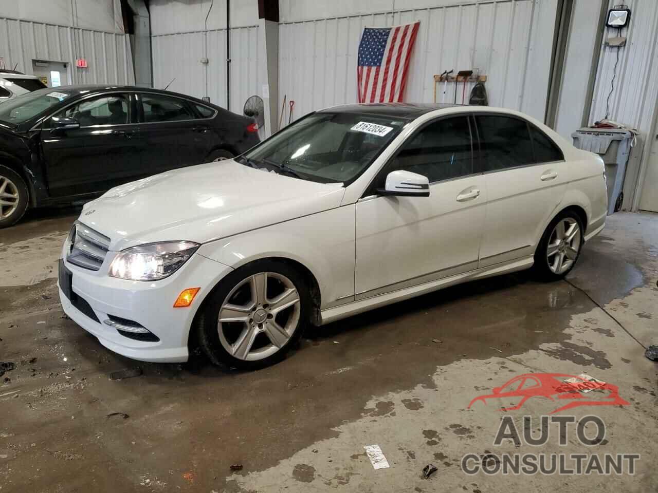 MERCEDES-BENZ C-CLASS 2011 - WDDGF8BB7BR134065