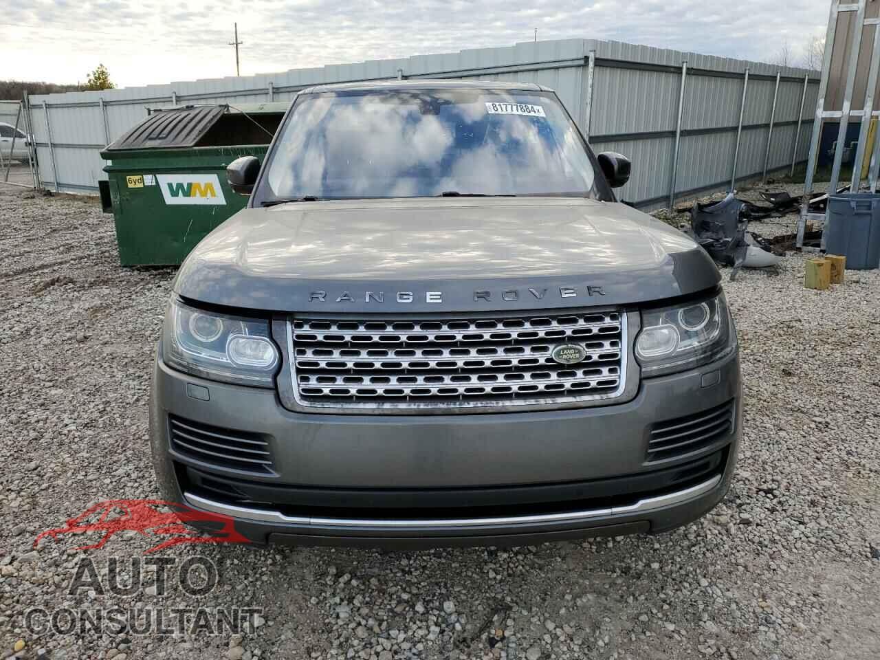 LAND ROVER RANGEROVER 2017 - SALGS2FVXHA350547