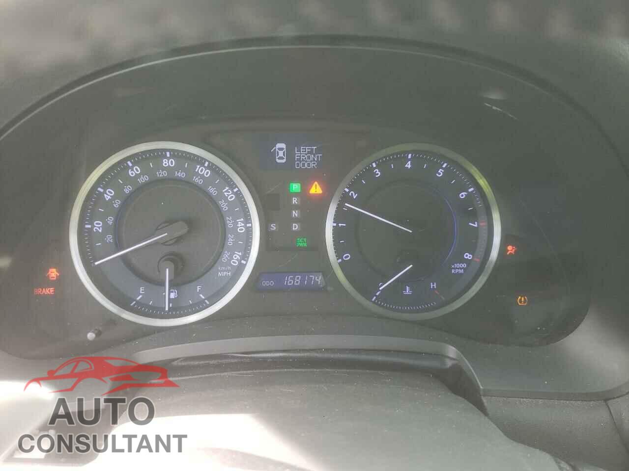 LEXUS IS 2012 - JTHCF5C26C5056696