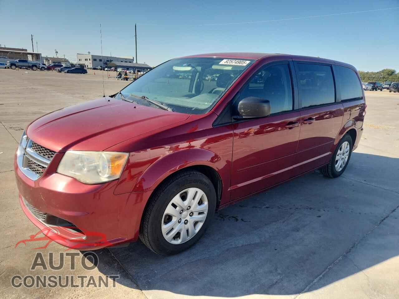DODGE CARAVAN 2014 - 2C4RDGBG8ER106515