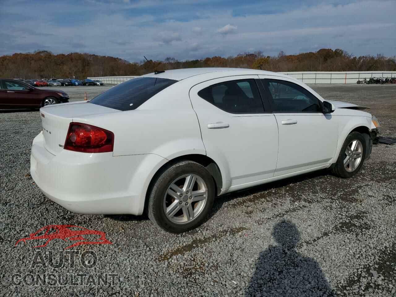 DODGE AVENGER 2012 - 1C3CDZCB6CN221505
