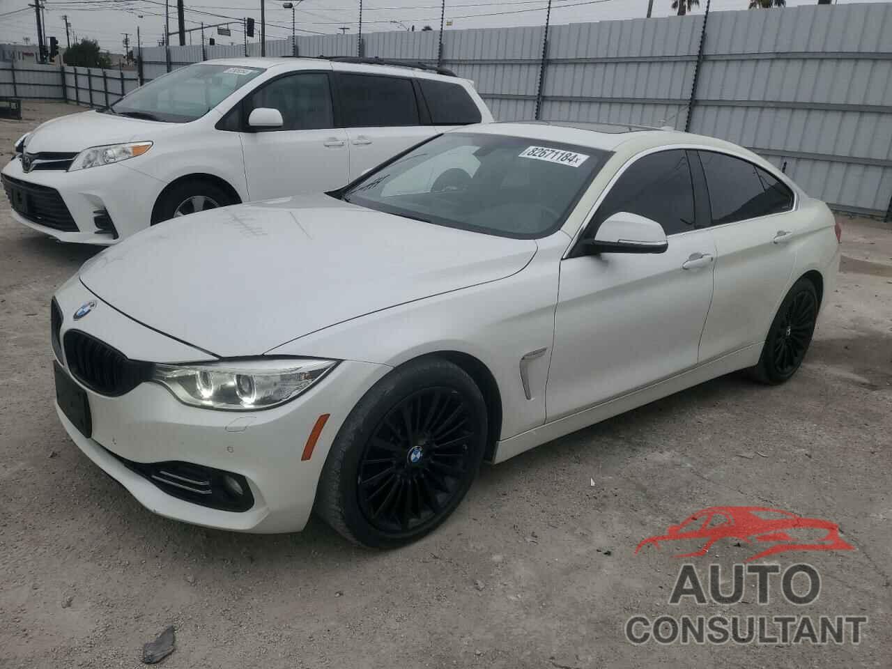 BMW 4 SERIES 2017 - WBA4F7C33HG788819