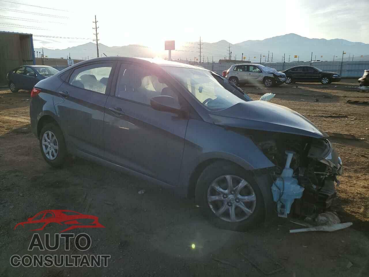 HYUNDAI ACCENT 2013 - KMHCT4AE3DU396859