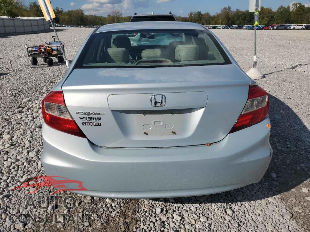HONDA CIVIC 2012 - 19XFB2F89CE002600