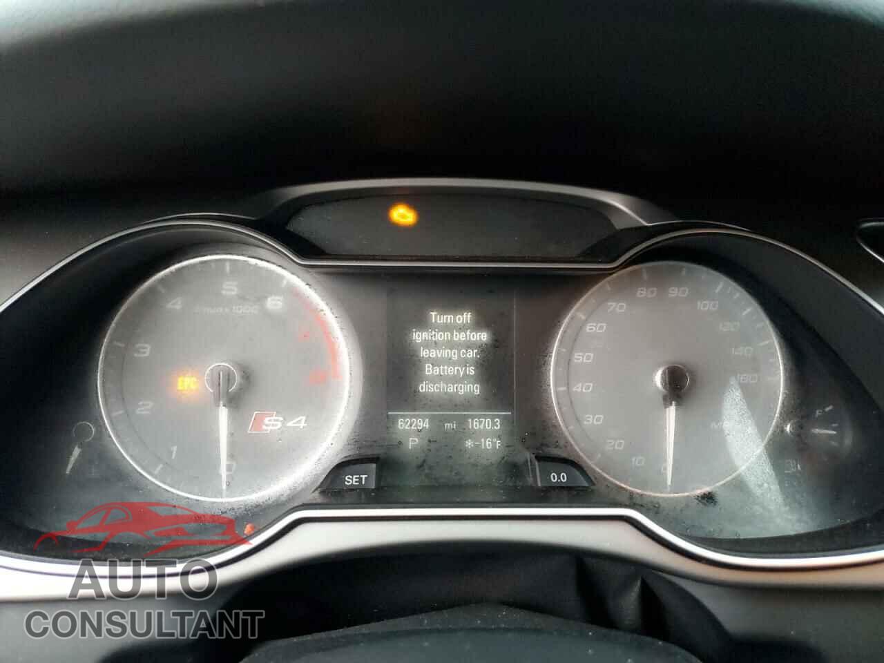 AUDI S4/RS4 2014 - WAUBGAFL2EA044169