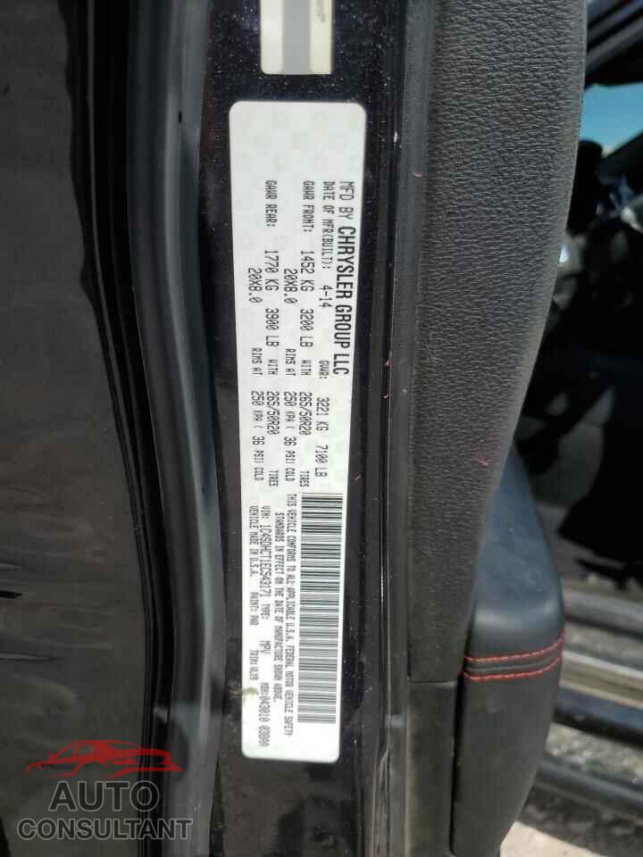 DODGE DURANGO 2014 - 1C4SDHCT1EC543171