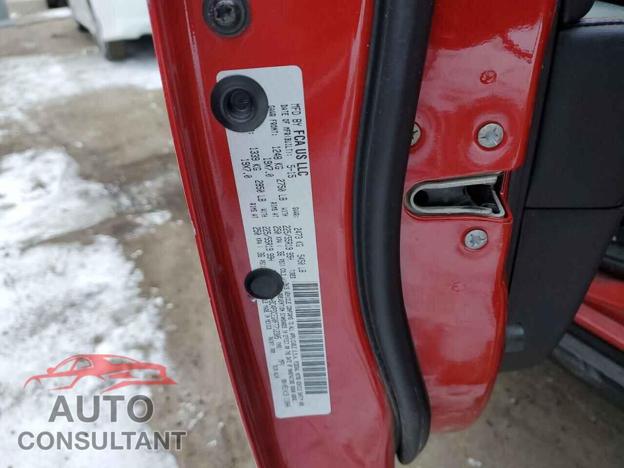 DODGE JOURNEY 2015 - 3C4PDCEG0FT712305