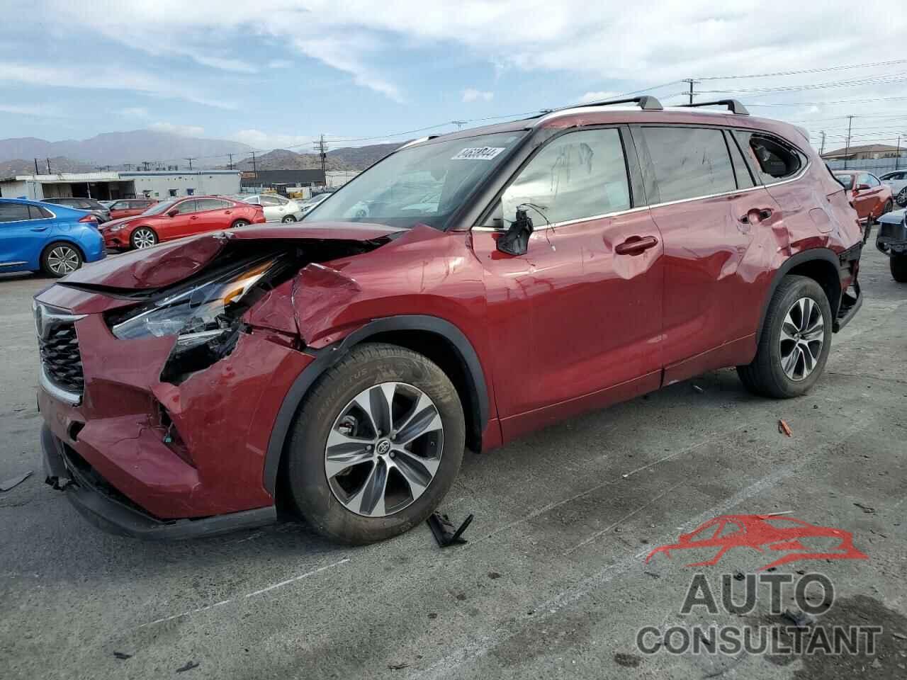 TOYOTA HIGHLANDER 2021 - 5TDHZRAHXMS527581