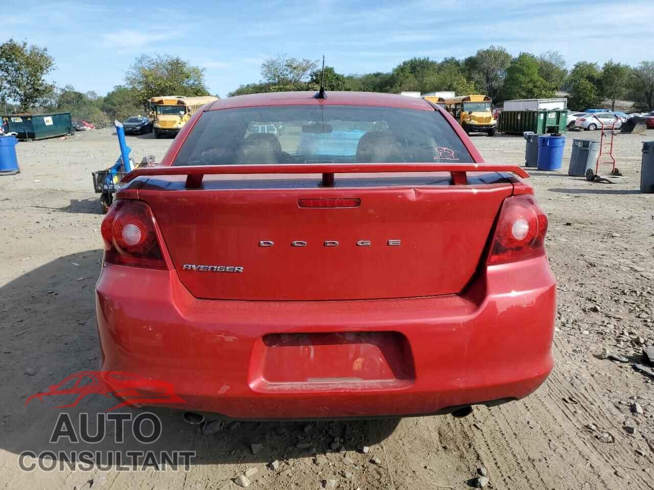 DODGE AVENGER 2013 - 1C3CDZAG2DN769985
