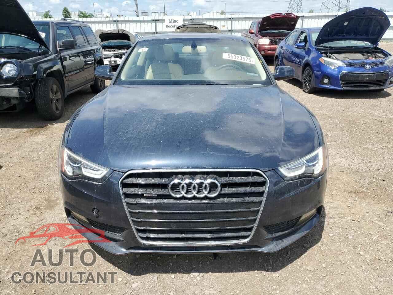 AUDI A5 2013 - WAULFAFR3DA025690
