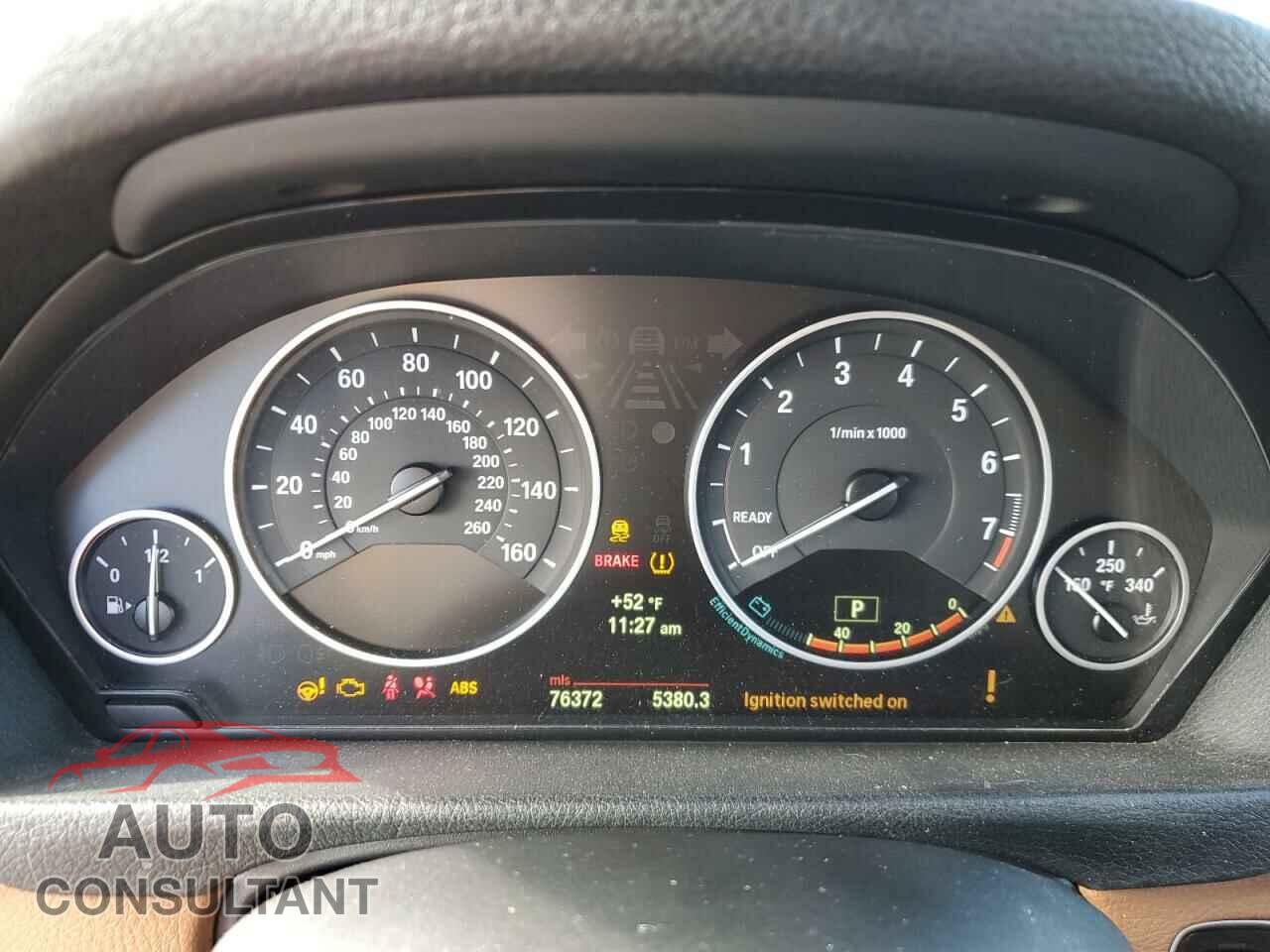 BMW 3 SERIES 2013 - WBA3B5G52DNS05489