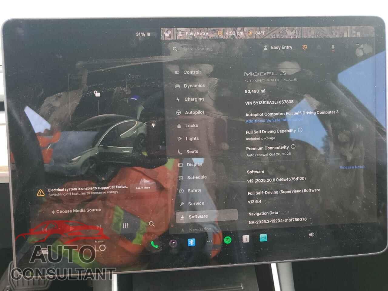 TESLA MODEL 3 2020 - 5YJ3E1EA3LF657838