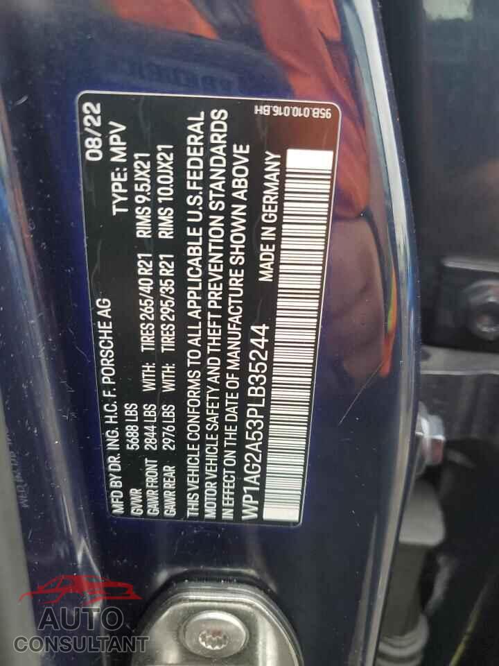 PORSCHE MACAN 2023 - WP1AG2A53PLB35244