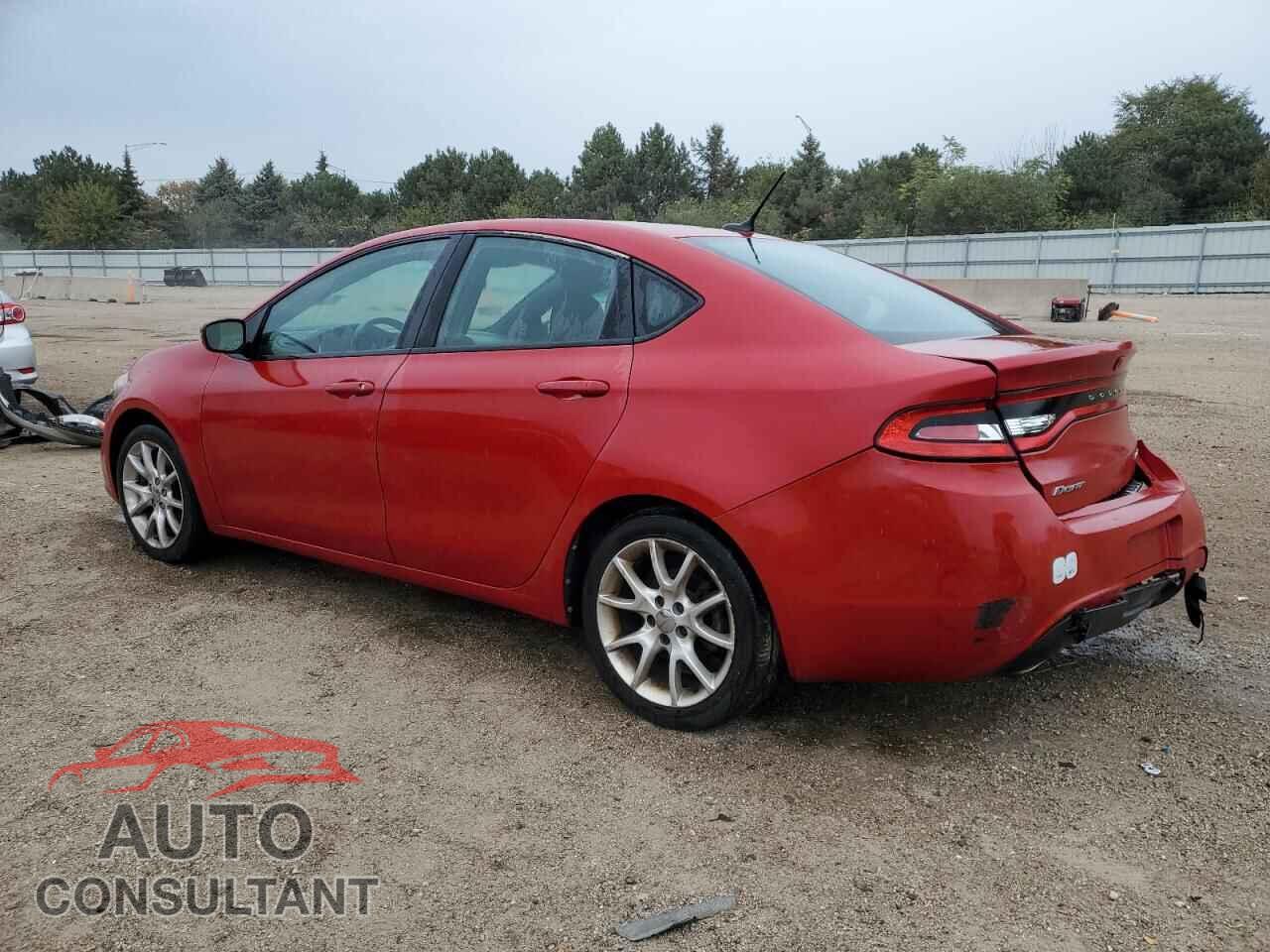DODGE DART 2013 - 1C3CDFBA6DD126327