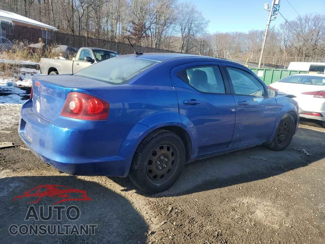 DODGE AVENGER 2012 - 1C3CDZAB0CN294517