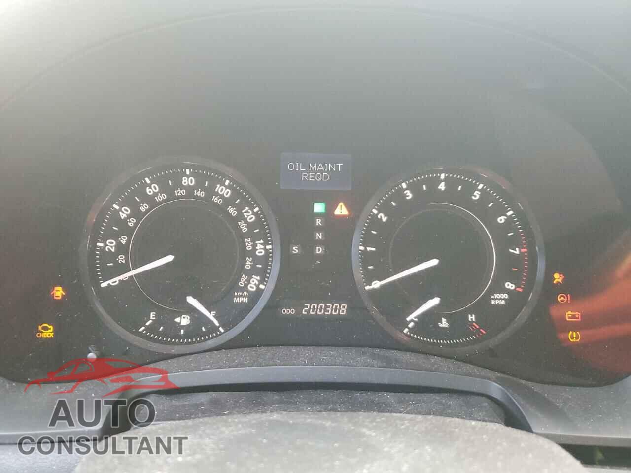 LEXUS IS 2010 - JTHFF2C22A2506564