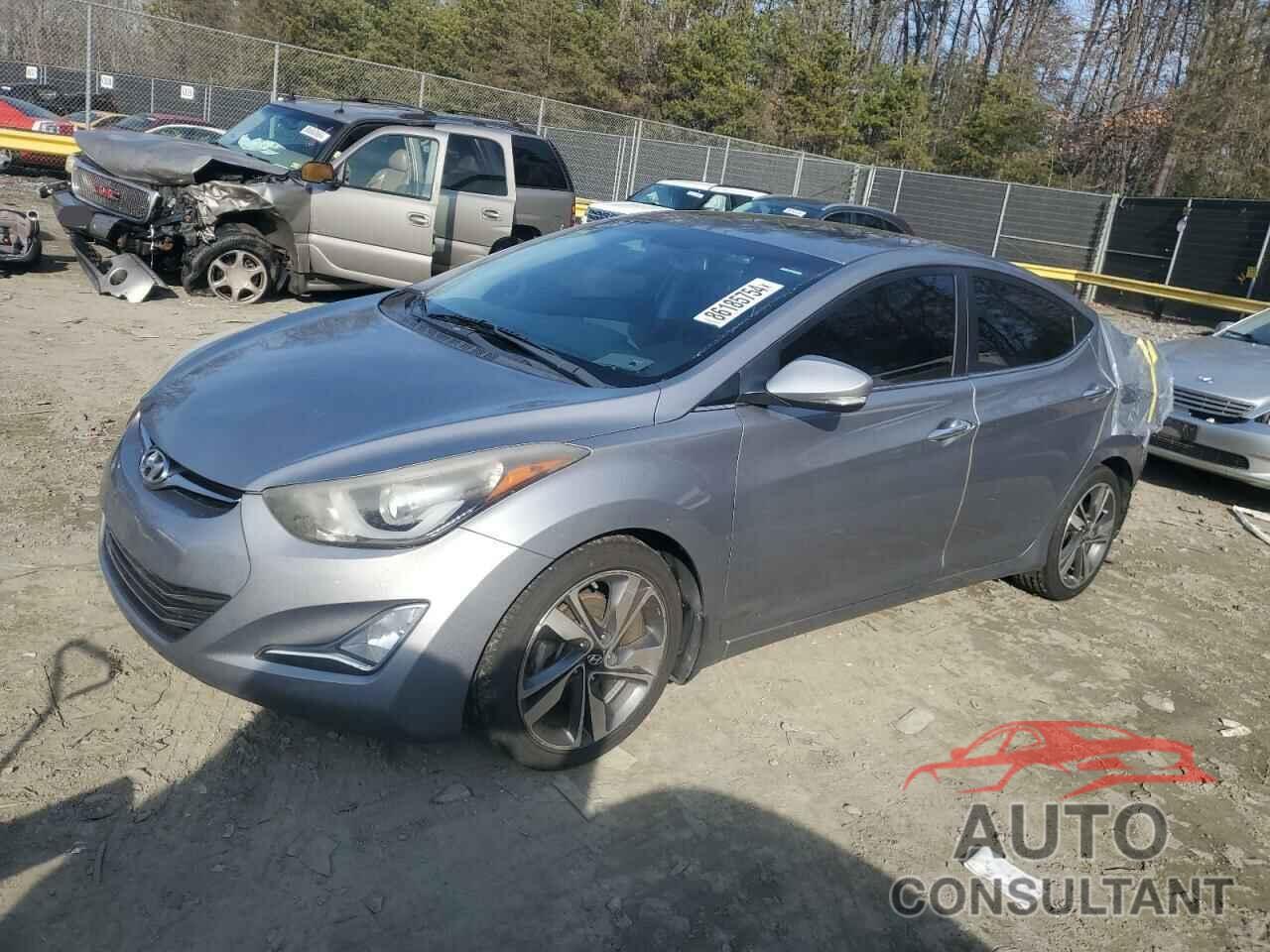 HYUNDAI ELANTRA 2014 - KMHDH4AE9EU089316