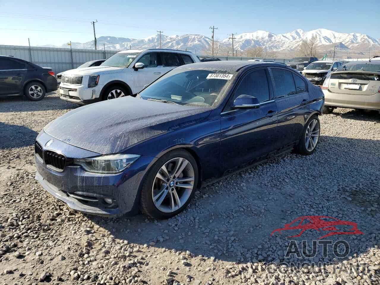 BMW 3 SERIES 2017 - WBA8B7G36HNU38281
