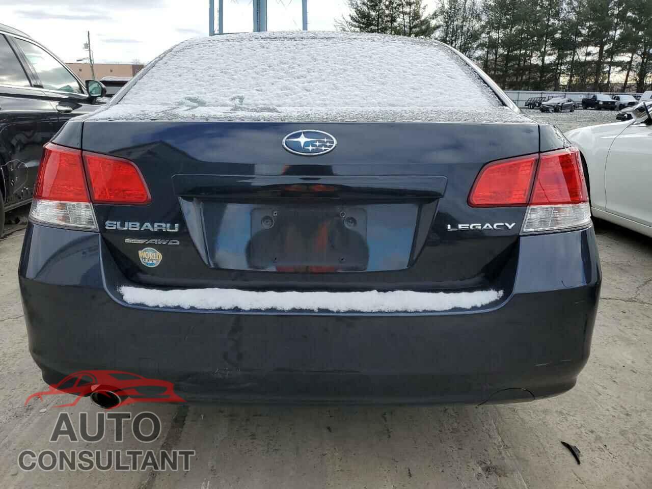 SUBARU LEGACY 2012 - 4S3BMBA65C3027371