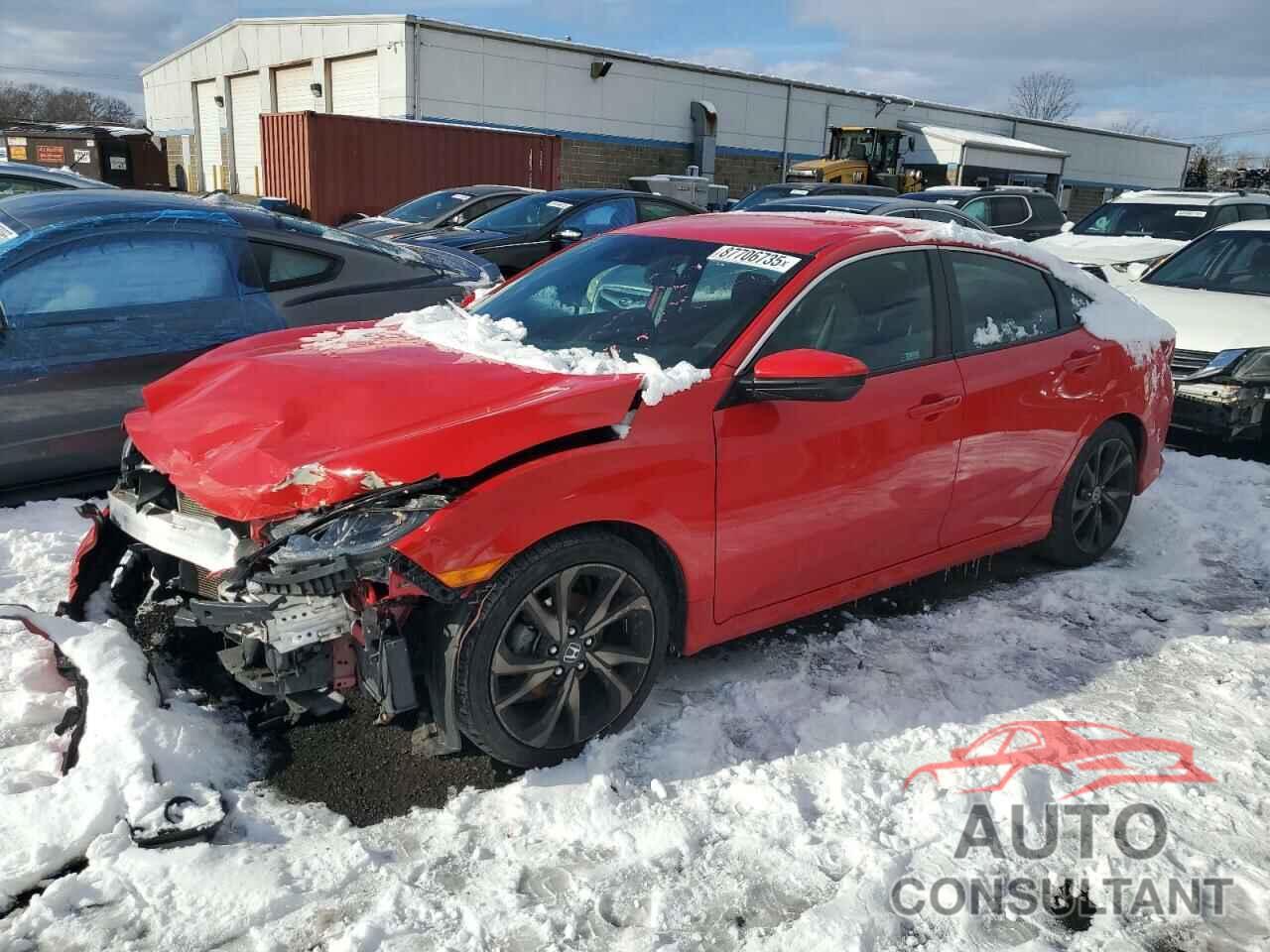 HONDA CIVIC 2020 - 2HGFC2F83LH596491