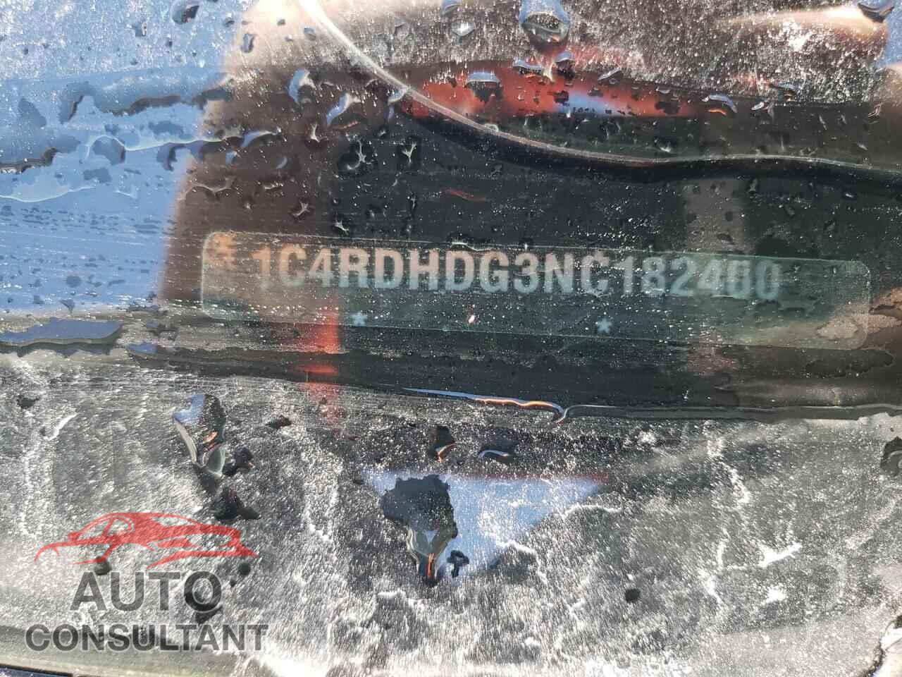 DODGE DURANGO 2022 - 1C4RDHDG3NC182400