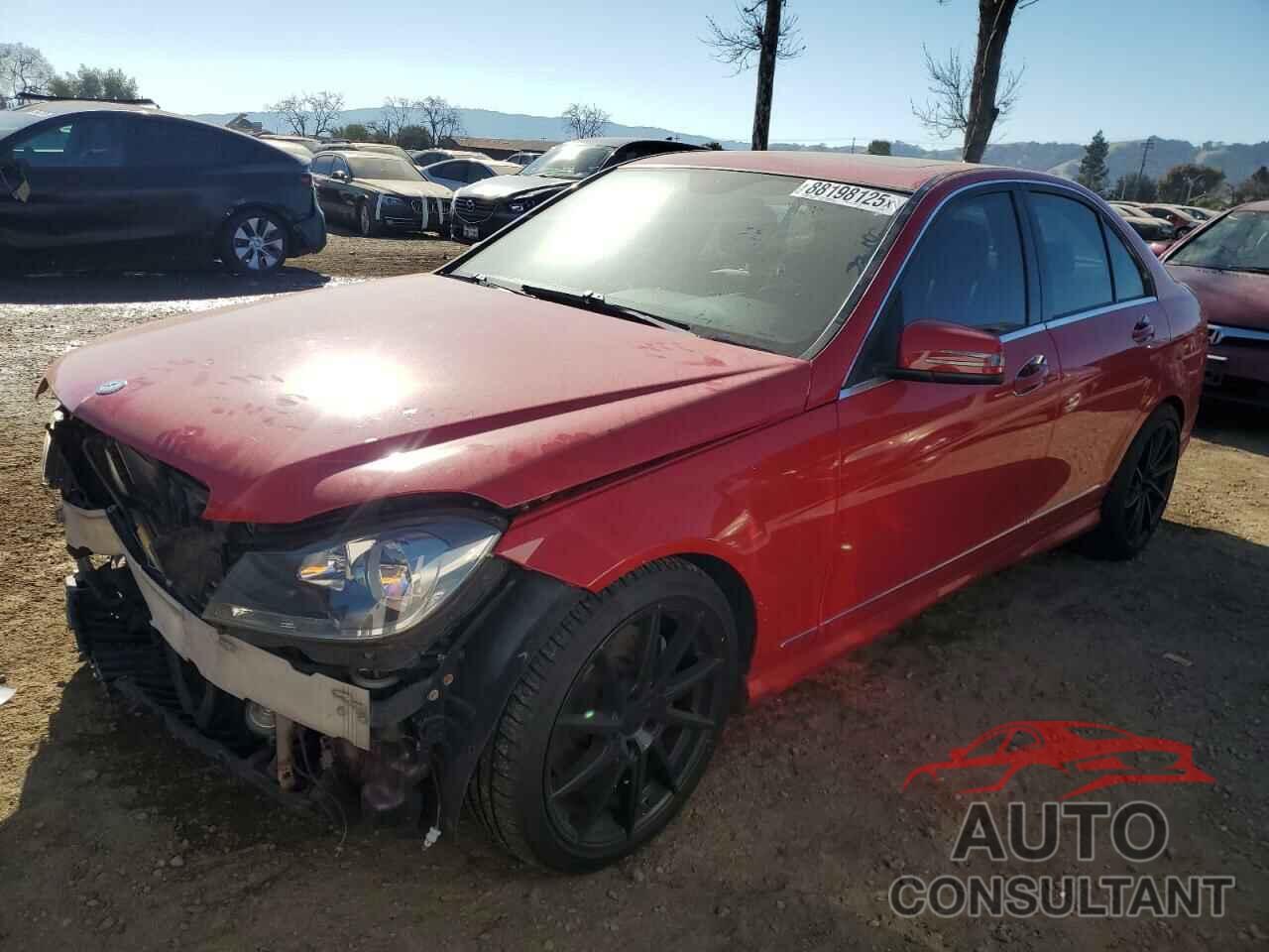 MERCEDES-BENZ C-CLASS 2013 - WDDGF8AB5DR289380