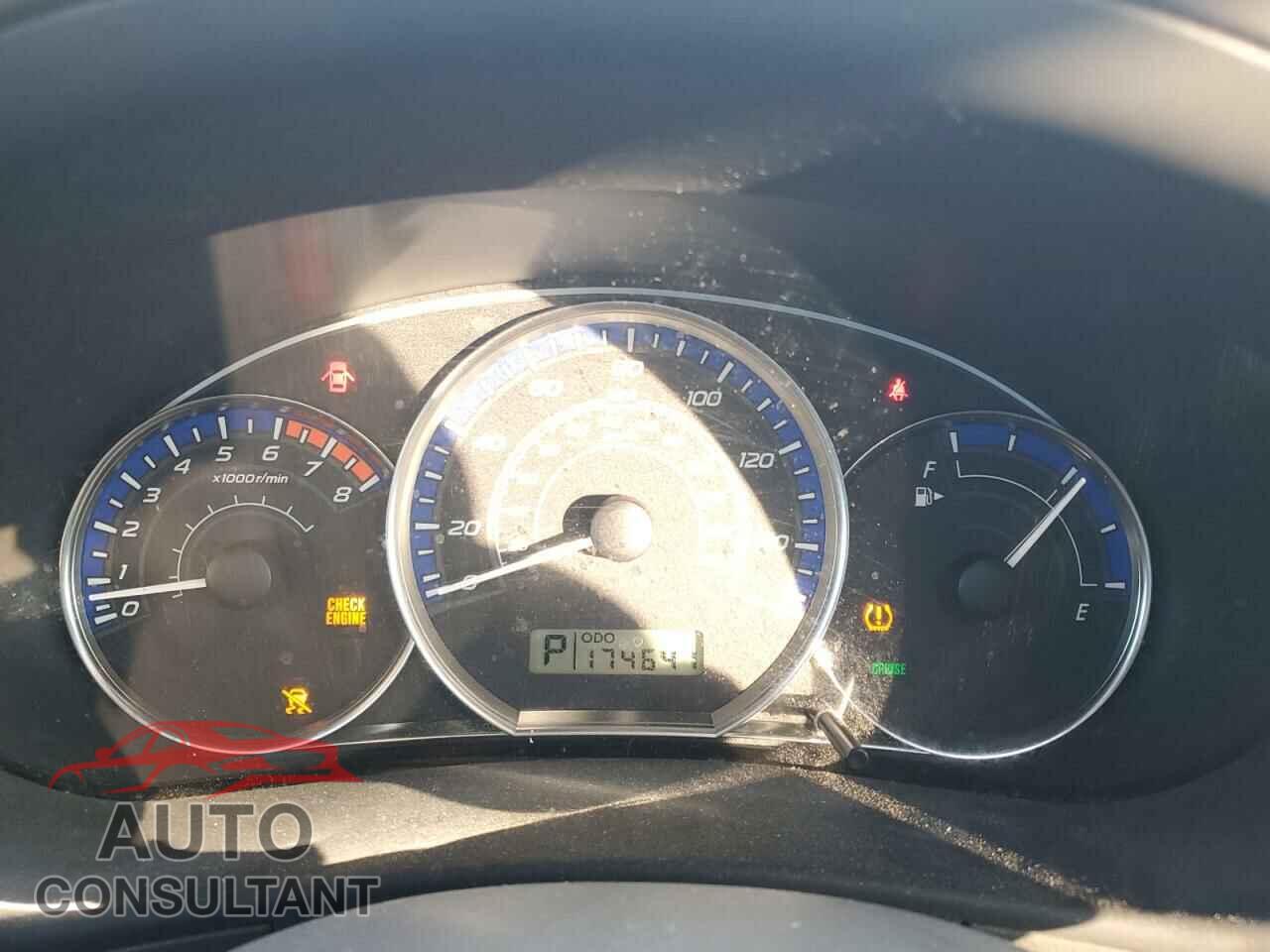 SUBARU FORESTER 2010 - JF2SH6CC2AH747890