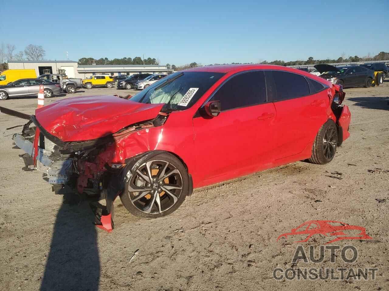 HONDA CIVIC 2019 - 2HGFC2F88KH531232