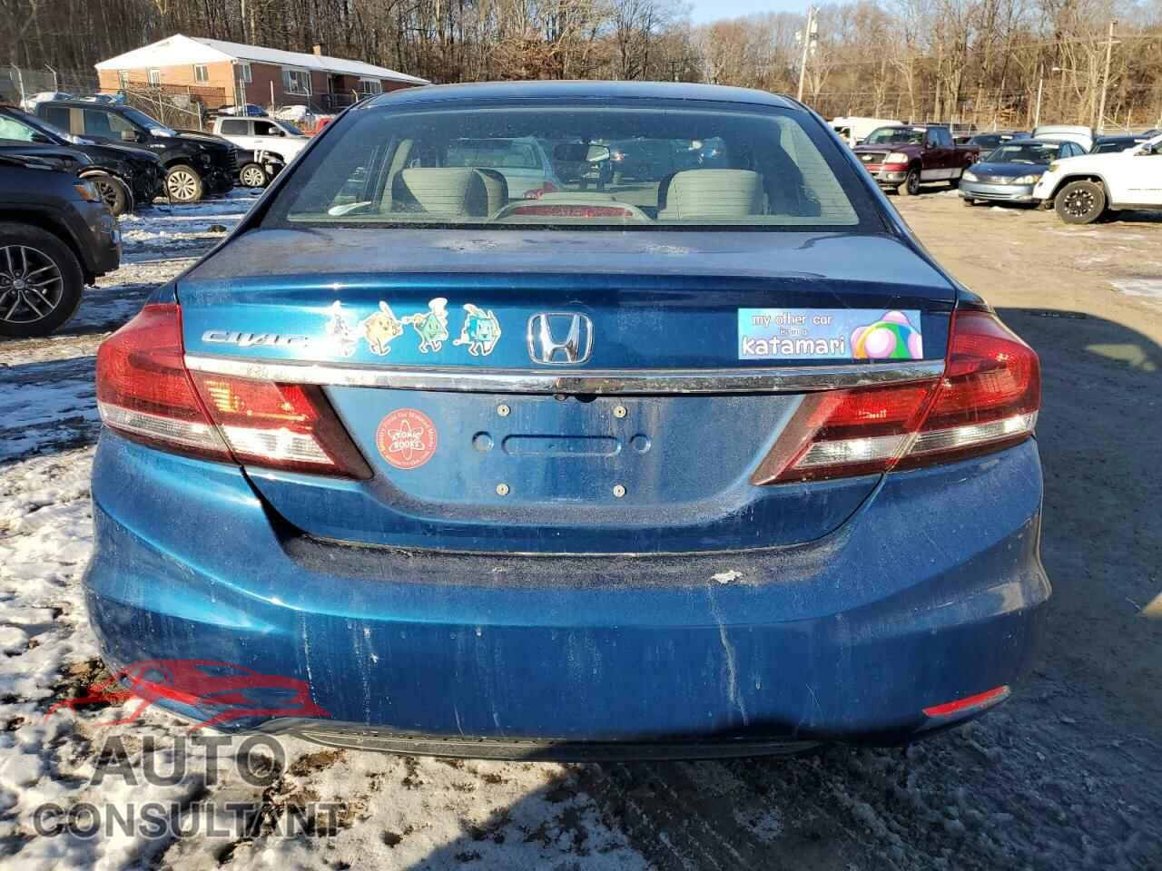 HONDA CIVIC 2013 - 2HGFB2F54DH503729
