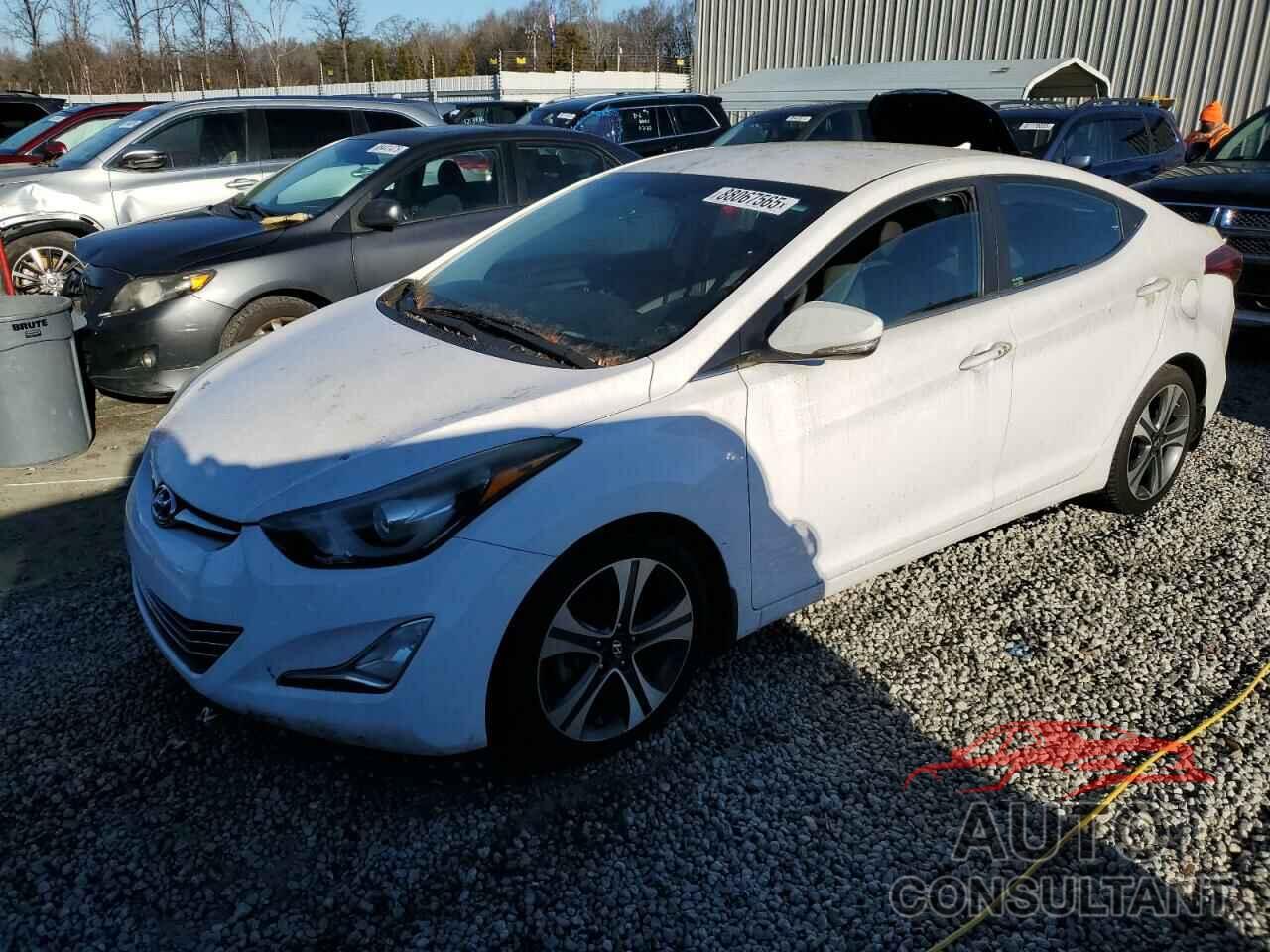 HYUNDAI ELANTRA 2016 - KMHDH4AH3GU531259