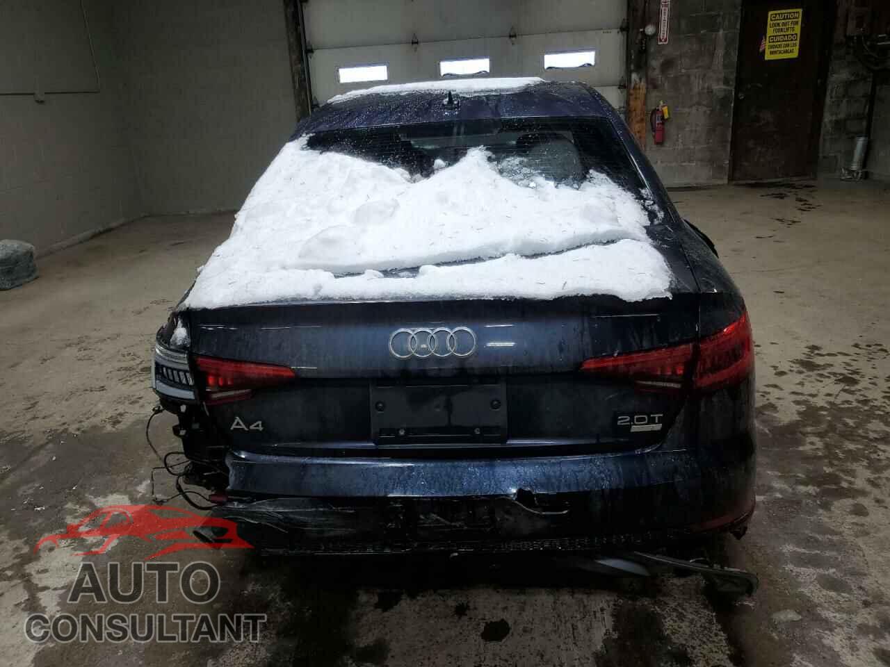 AUDI A4 2017 - WAUKMAF43HN056894