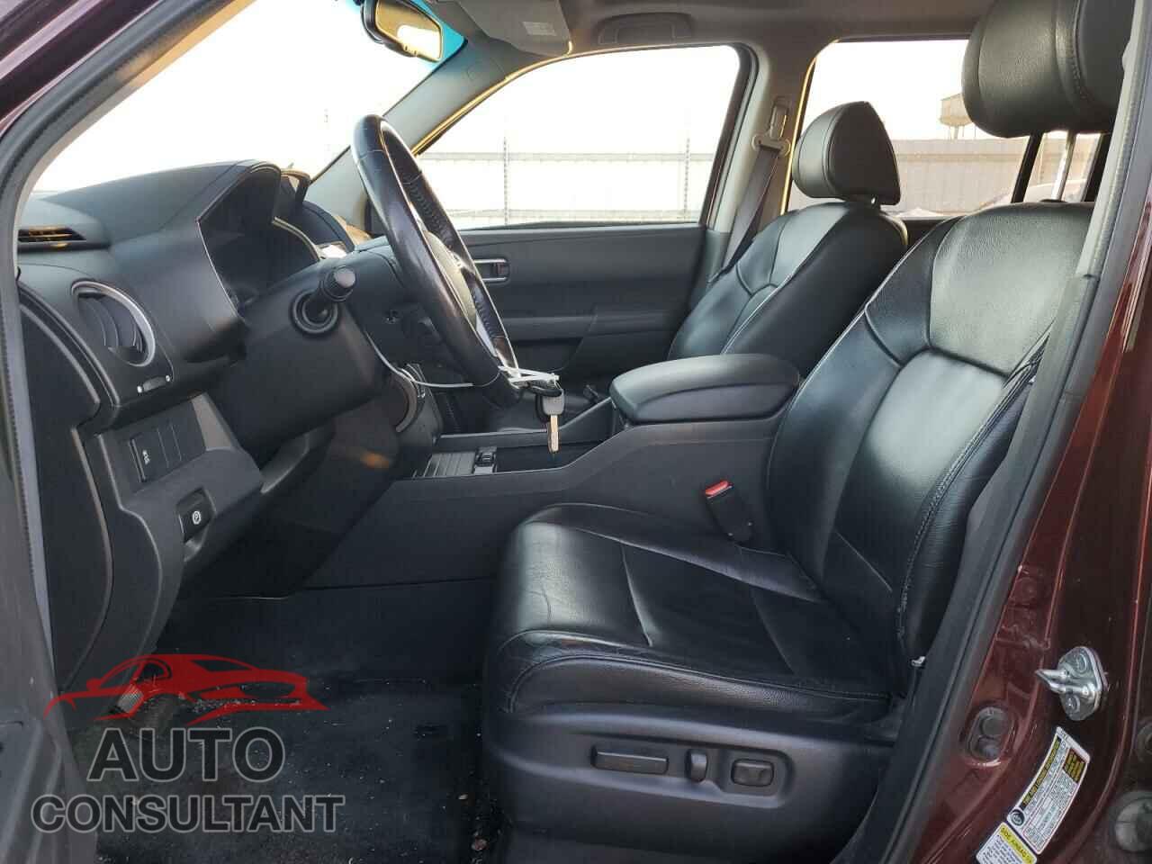 HONDA PILOT 2013 - 5FNYF4H52DB036286